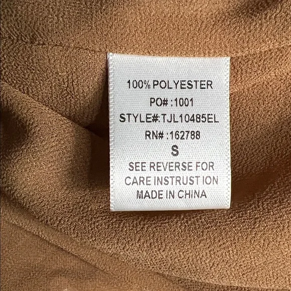 JLUXLABEL - Tan Elowen Sequin Trousers - Picture 7 of 10